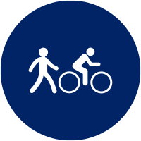 pedestrian access icon