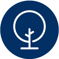 Landscape buffer icon