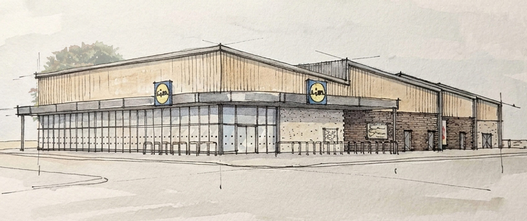 Sketch of the proposed store